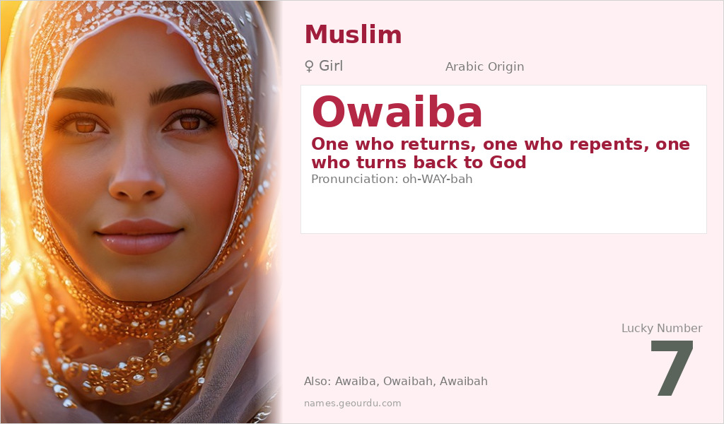 Owaiba Name Meaning and Details
