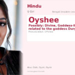 Oyshee Name Meaning and Details