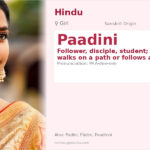 Paadini Name Meaning and Details