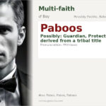 Paboos Name Meaning and Details