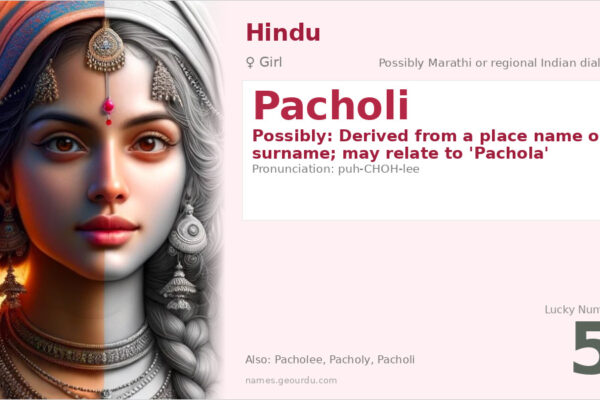 Pacholi Name Meaning — Origin, Gender & Details (2025)