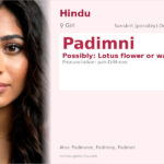 Padimni Name Meaning and Details