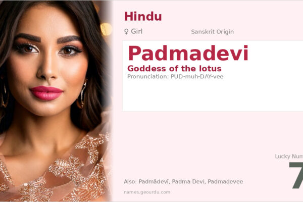 Padmadevi Meaning — Goddess of Lotus, Origin & Details (2025)
