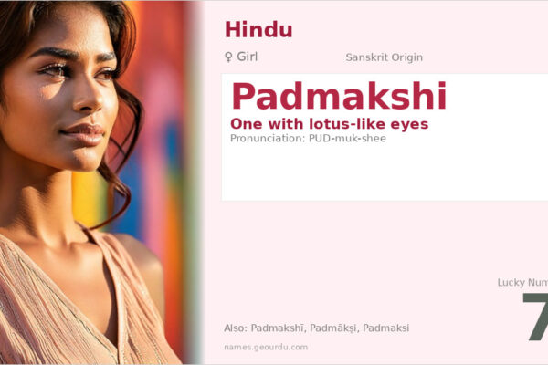 Padmakshi Meaning — Sanskrit Origin, Girl Name & Details (2025)