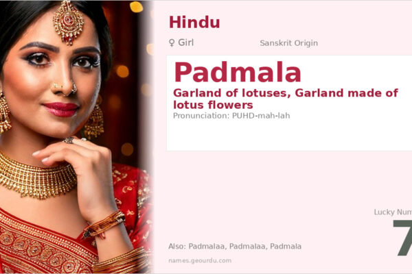 Padmala Name Meaning — Sanskrit Origin, Girl Name & Details (2025)