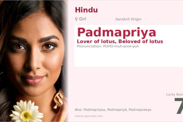 Padmapriya Meaning — Sanskrit Origin, Girl Name & Details (2025)