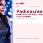 Padmasree Name Meaning and Details