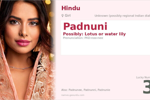 Padnuni Name Meaning — Origin, Gender & Details (2025)