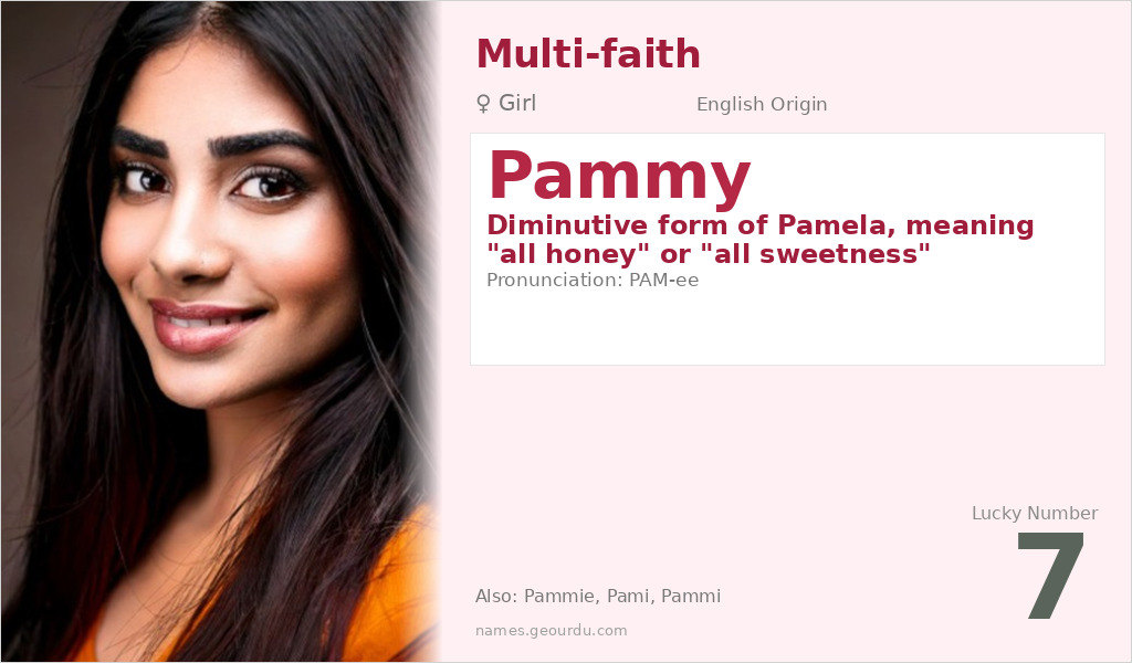 Pammy Name Meaning and Details