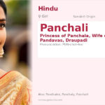 Panchali Name Meaning and Details