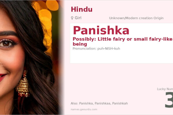 Panishka Name Meaning — Origin, Gender & Details (2025)