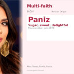Paniz Name Meaning and Details