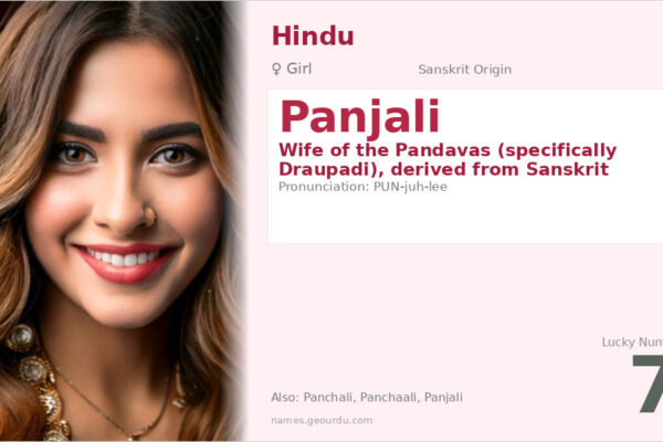 Panjali Name Meaning — Sanskrit Origin, Hindu Girl Name & Mythology (2025)