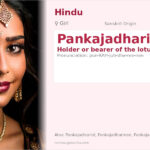 Pankajadharini Name Meaning and Details