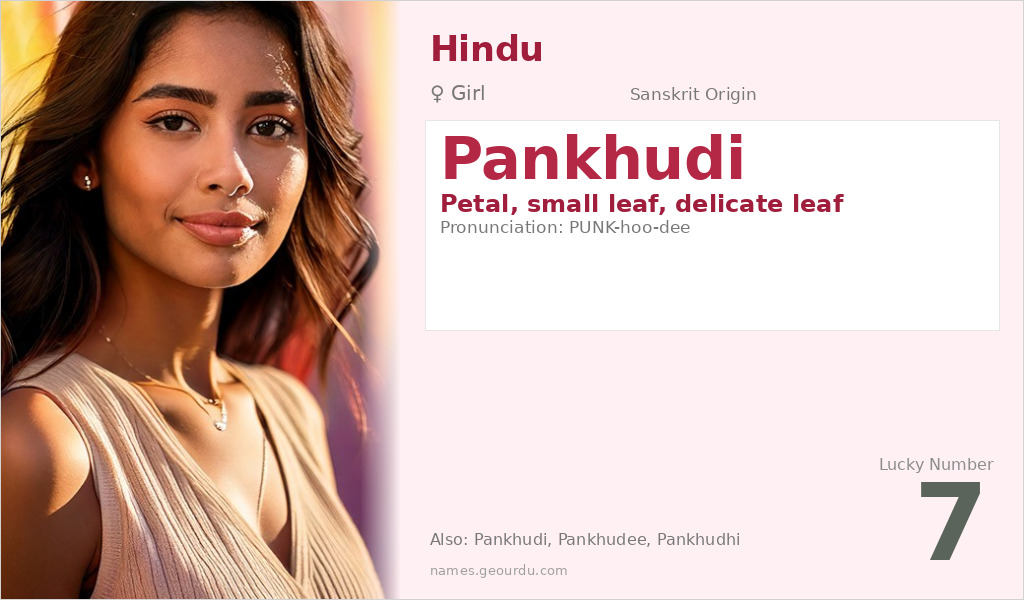 Pankhudi Name Meaning and Details