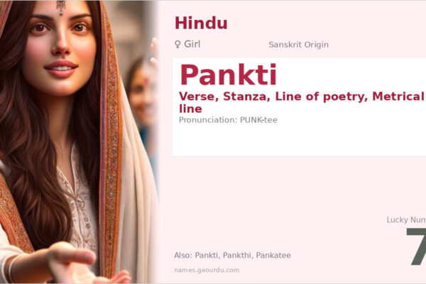 Pankti Name Meaning — Sanskrit Origin, Girl Name & Details (2025)