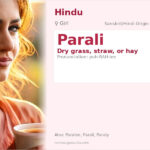 Parali Name Meaning and Details