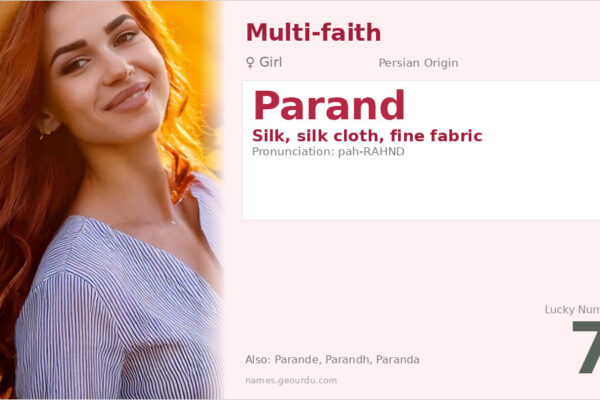 Parand Name Meaning — Persian Origin, Girl Name & Details (2025)