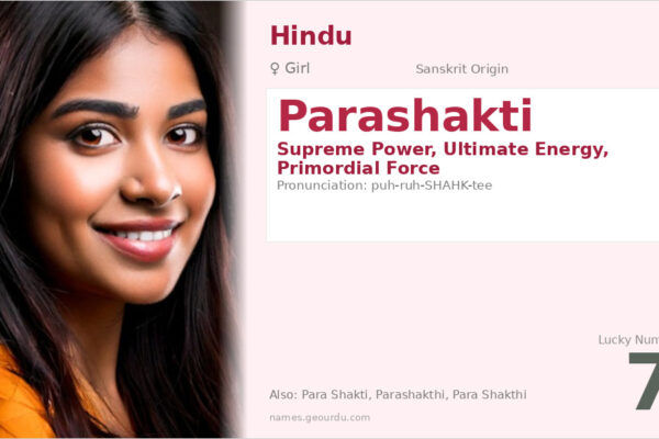 Parashakti Name Meaning — Sanskrit Origin, Girl Name & Spiritual Significance (2025)