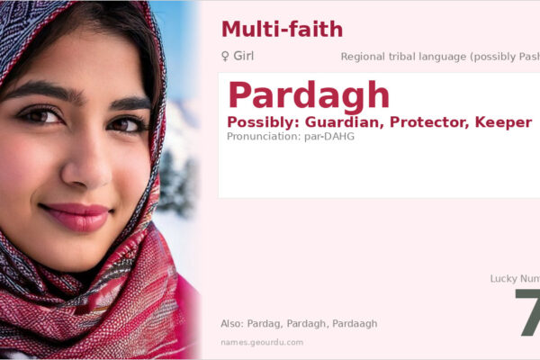 Pardagh Name Meaning — Origin, Gender & Details (2025)