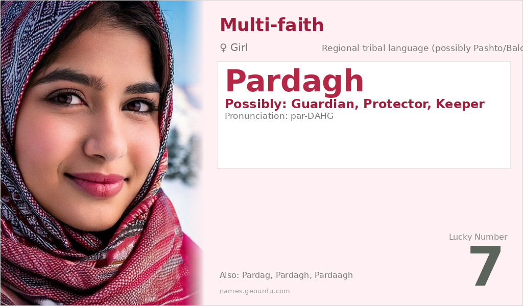 Pardagh Name Meaning and Details