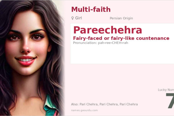 Pareechehra Name Meaning — Persian Origin, Girl Name & Details (2025)
