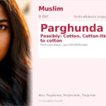 Parghunda Name Meaning and Details