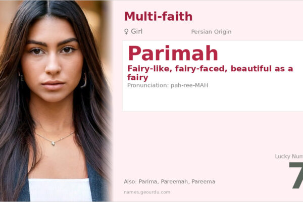 Parimah Name Meaning — Persian Origin, Girl’s Name & Details (2025)