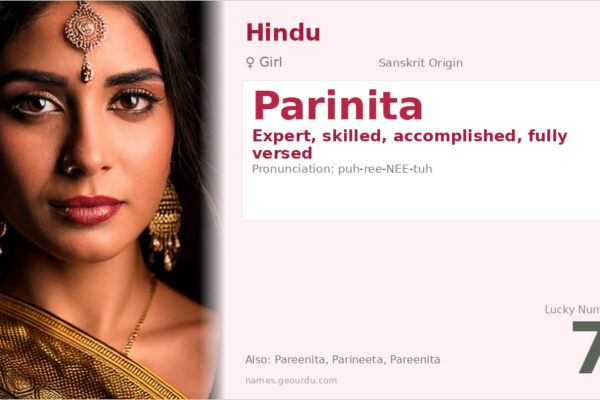 Parinita Name Meaning — Sanskrit Origin, Girl Hindu Name & Details (2025)
