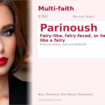 Parinoush Name Meaning and Details