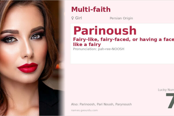 Parinoush Name Meaning — Persian Origin, Girl Name & Details (2025)