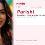 Parishi Name Meaning and Details