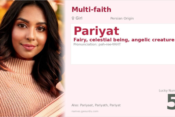 Pariyat Name Meaning — Persian Origin, Girl Name & Details (2025)
