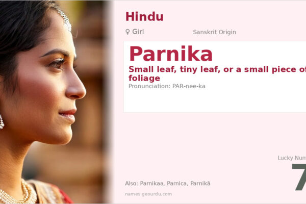 Parnika Name Meaning — Sanskrit Origin, Girl Name & Details (2025)