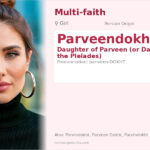 Parveendokht Name Meaning and Details