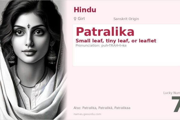 Patralika Meaning — Sanskrit Origin, Girl Name & Details (2025)