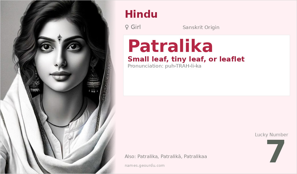 Patralika Name Meaning and Details