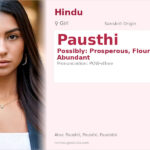Pausthi Name Meaning and Details
