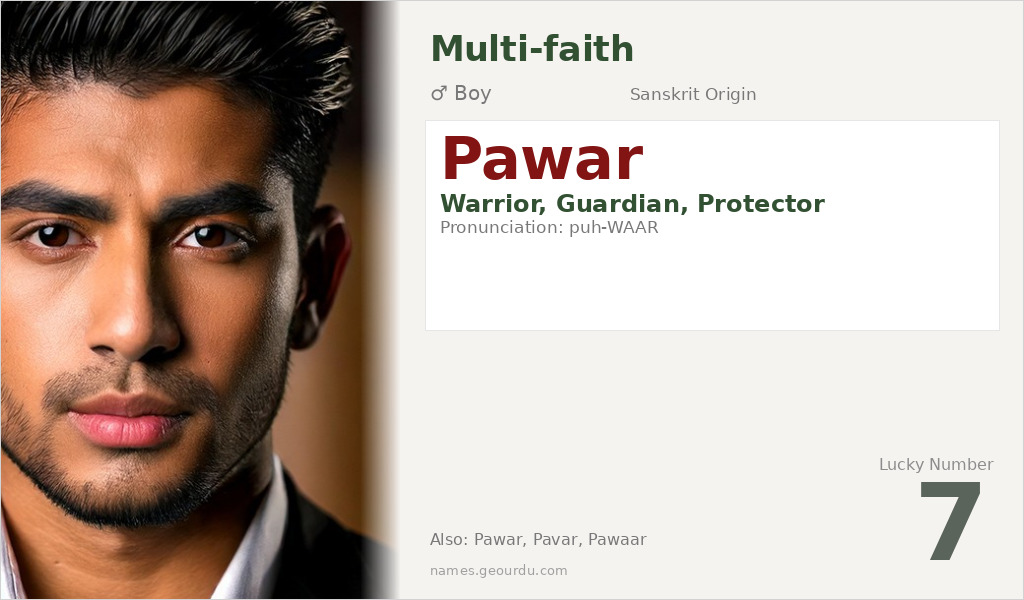 Pawar Name Meaning and Details