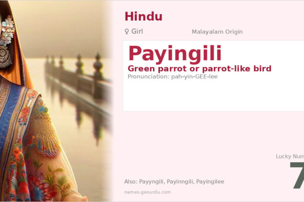 Payingili Name Meaning — Malayalam Origin, Girl Name & Details (2025)
