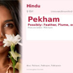 Pekham Name Meaning and Details