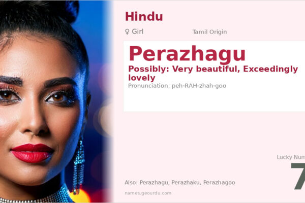 Perazhagu Name Meaning — Tamil Origin, Girl Name & Details (2025)