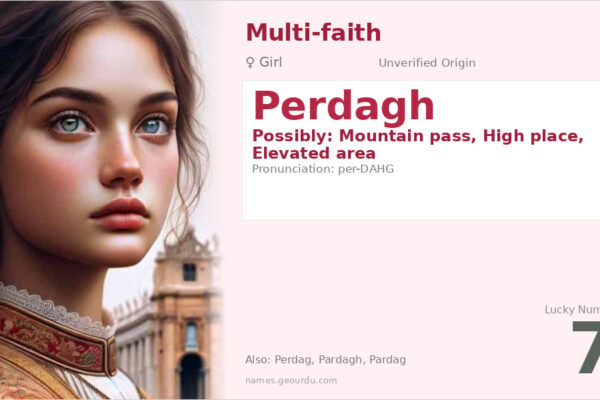 Perdagh Name Meaning — Origin, Gender & Details (2025)