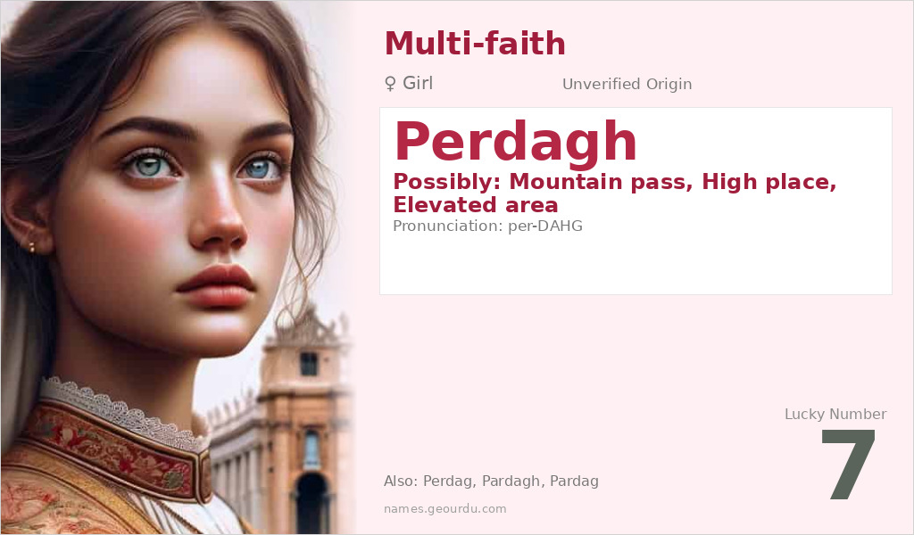 Perdagh Name Meaning and Details