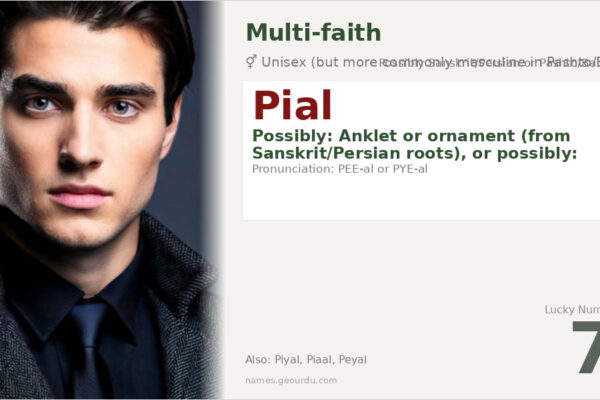 Pial Name Meaning — Origin, Gender & Details (2025)