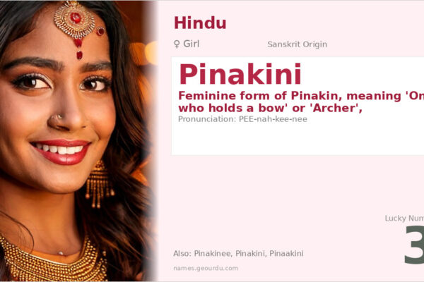 Pinakini Name Meaning — Sanskrit Origin, Girl Name & Details (2025)