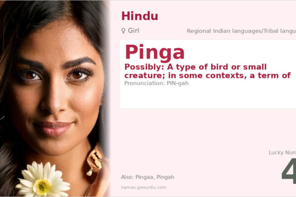 Pinga Name Meaning — Origin, Gender & Details (2025)