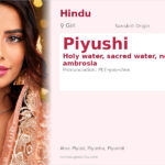 Piyushi Name Meaning and Details
