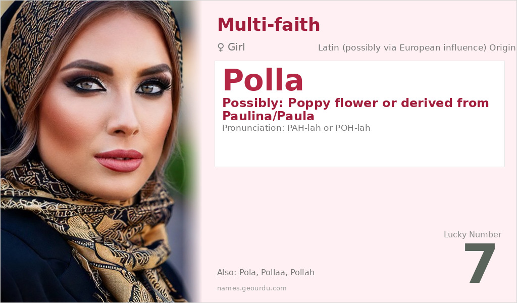 Polla Name Meaning and Details