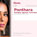 Ponthara Name Meaning and Details